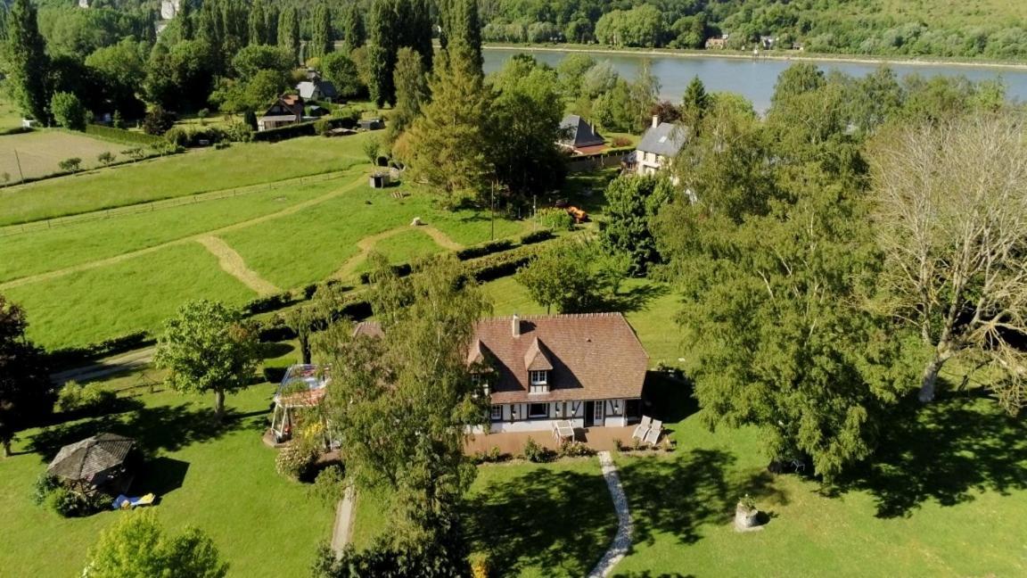 Villa Les mouettes - la paix du bord de Seine à Berville-sur-Seine Extérieur photo